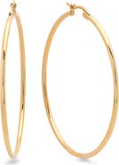 STEELTIME Slim Hoop Earrings