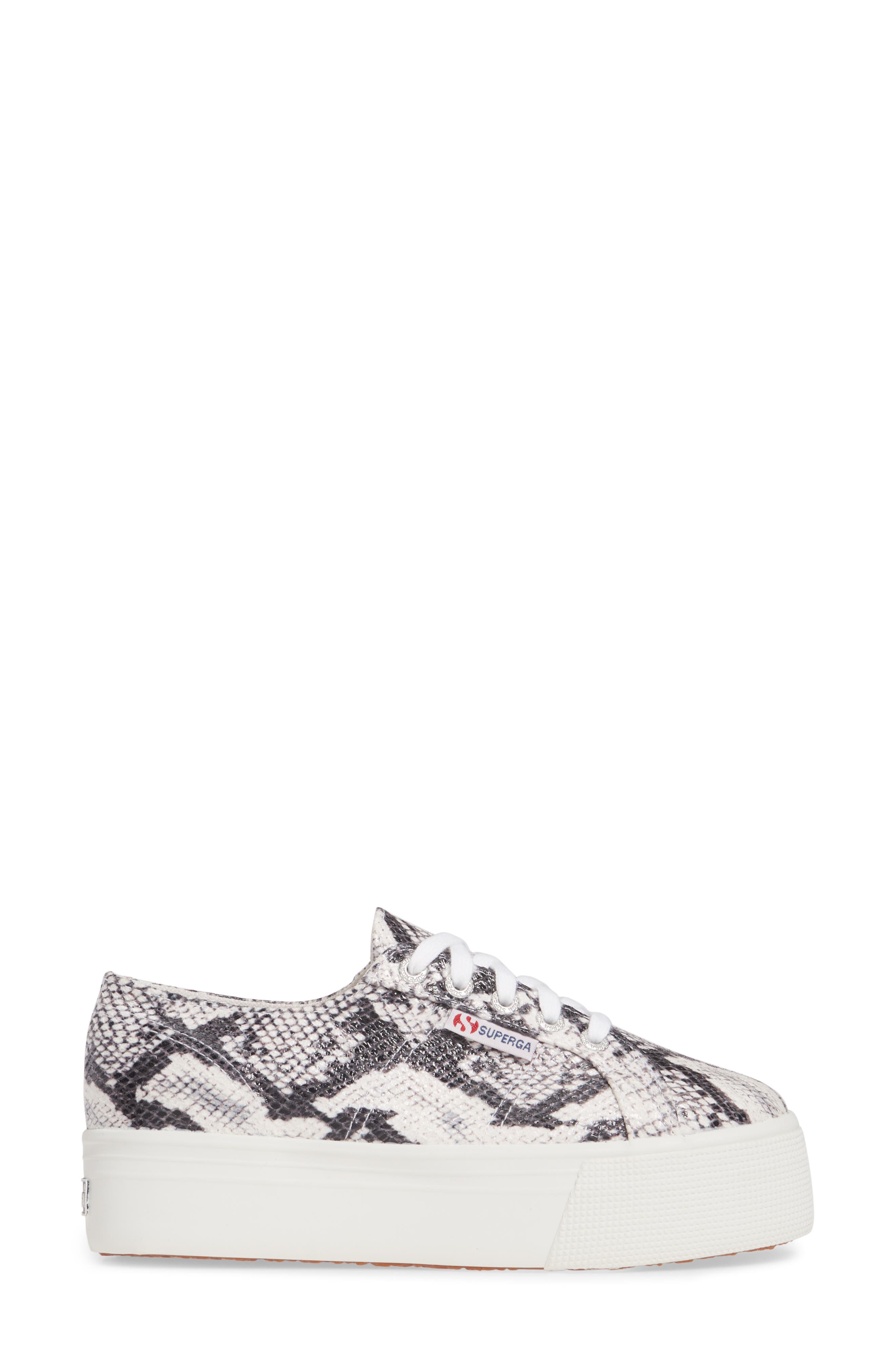 Superga 2750 Fancotw Snake Print Sneaker, Alternate, color, 