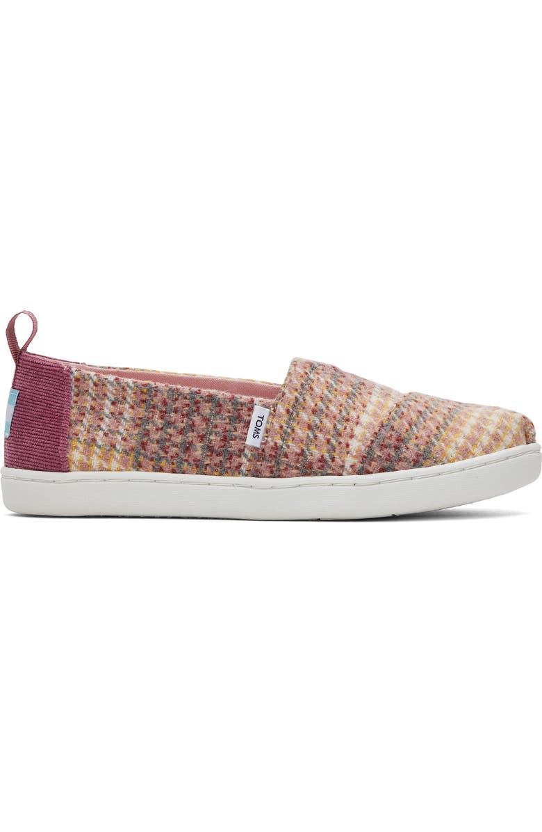 TOMS Kids' Alpargata Slip-On Sneaker, Alternate, color,