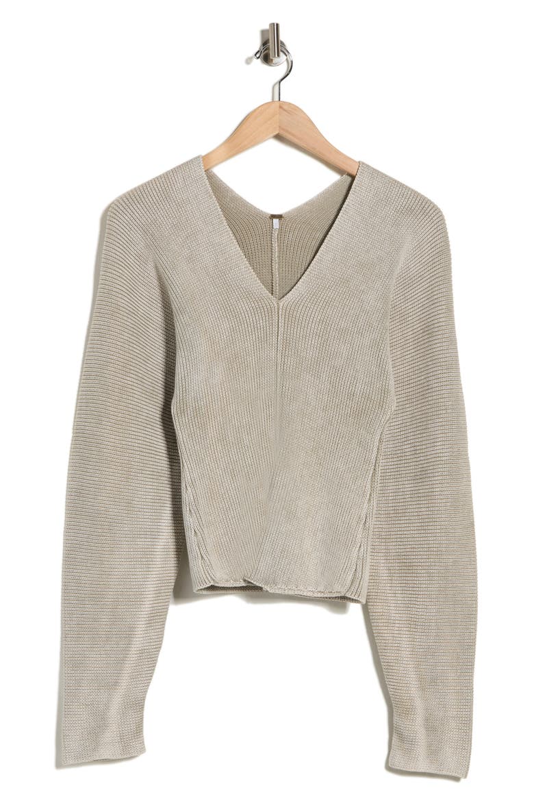 Stephen V-Neck Sweater, Alternate, color, HARBOR GREY MINERAL