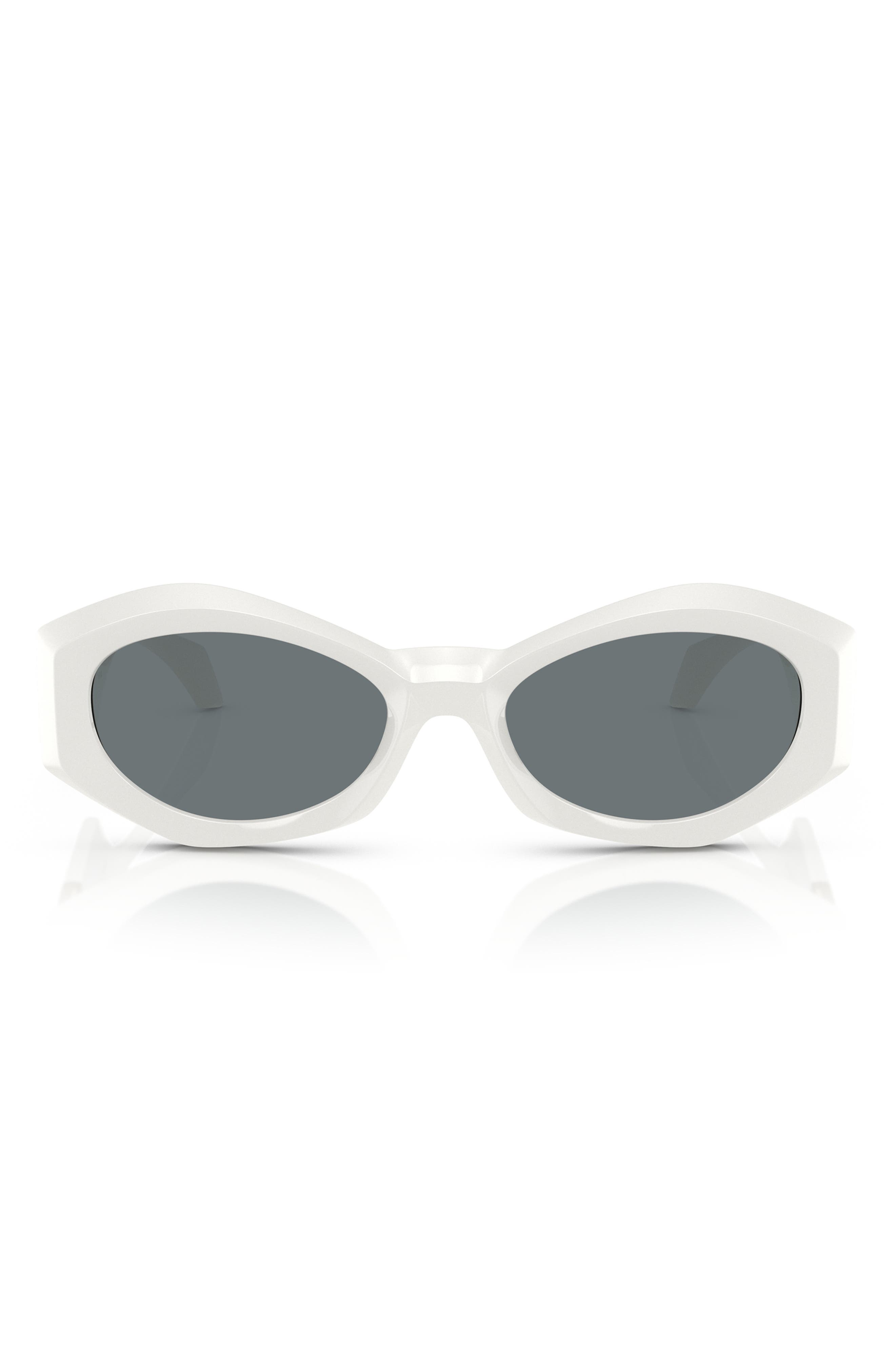 Versace 54mm Irregular Sunglasses