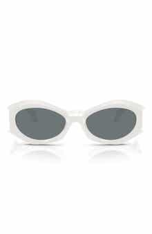 Versace 54mm Irregular Sunglasses