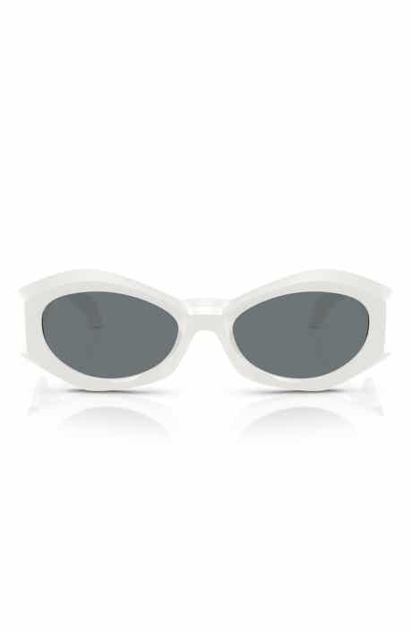 Versace 54mm Irregular Sunglasses
