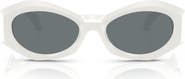 Versace 54mm Irregular Sunglasses