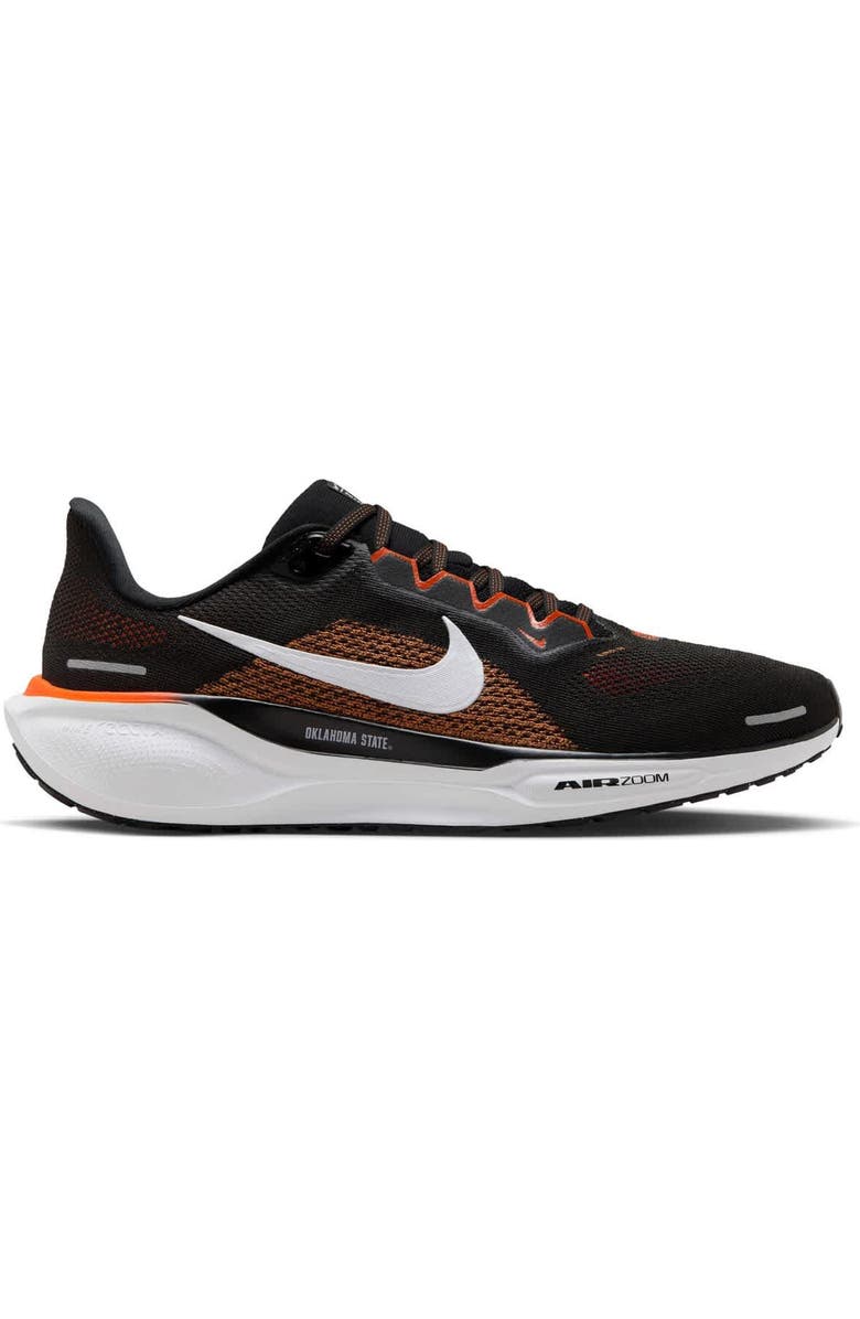 Nike Unisex Nike Black Oklahoma State Cowboys Zoom Pegasus 41 Running Shoes, Main, color, Black