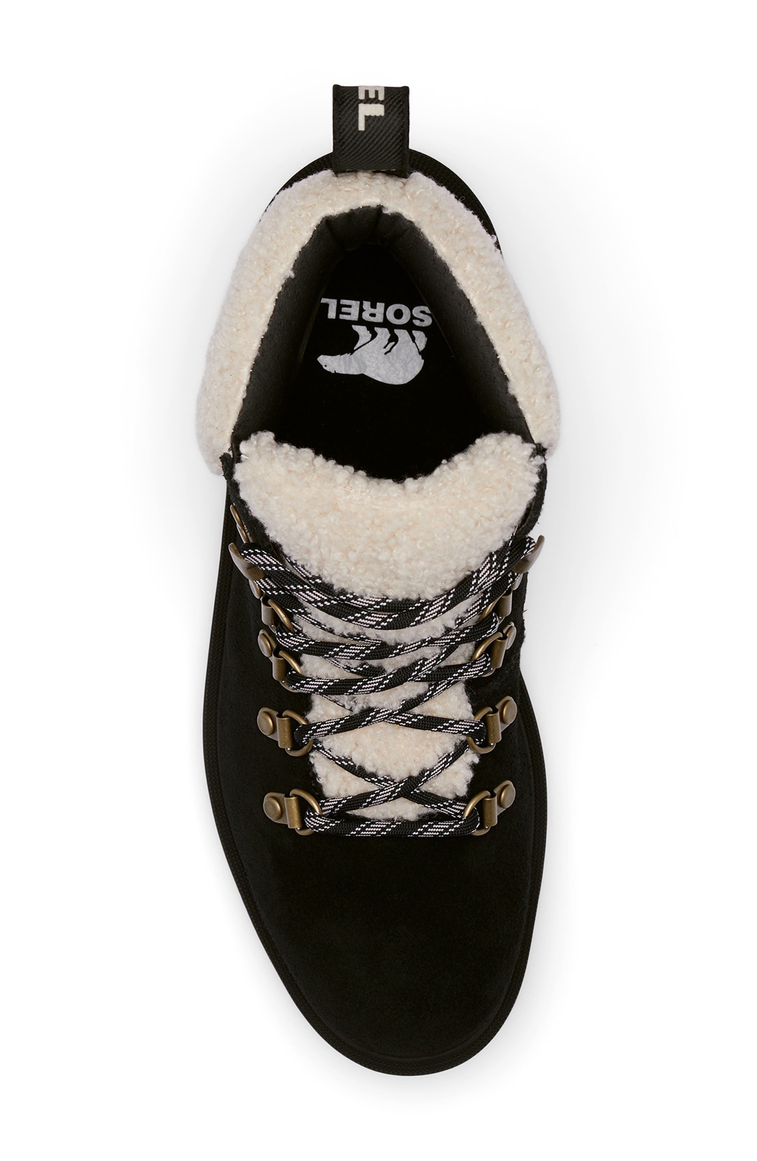 SOREL Hi-Line Cozy Lace-Up Hiking Boot, Alternate, color, 