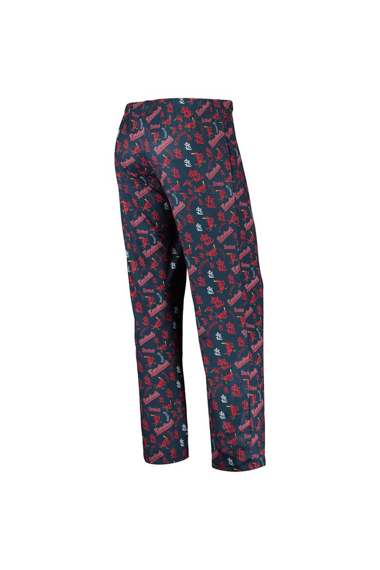 Women's FOCO Navy St. Louis Cardinals Retro Print Sleep Pants, Alternate, color, Navy