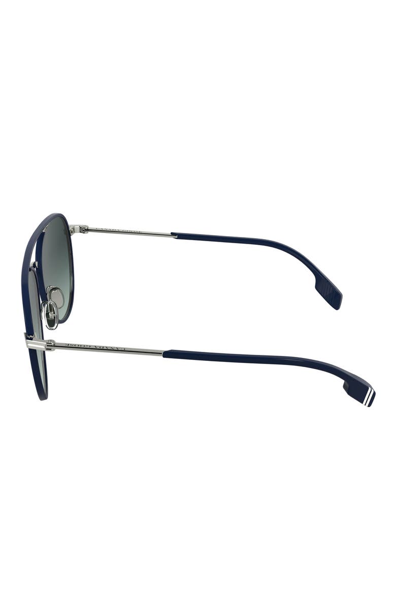 59mm Aviator Sunglasses, Alternate, color, BLUE