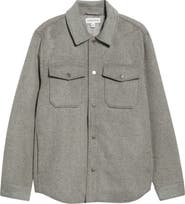 Nordstrom Wool Blend Shirt Jacket