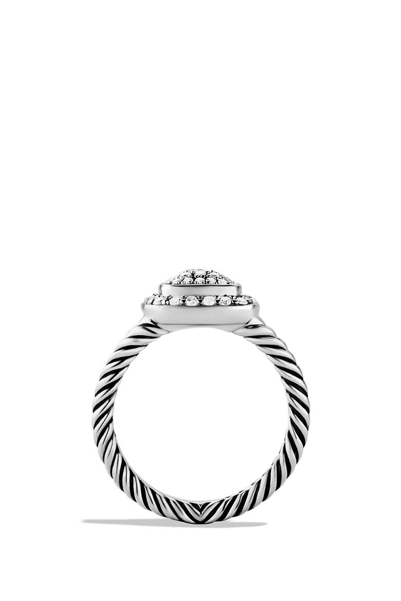 Albion Petite Ring with Diamonds, Alternate, color, DIAMOND
