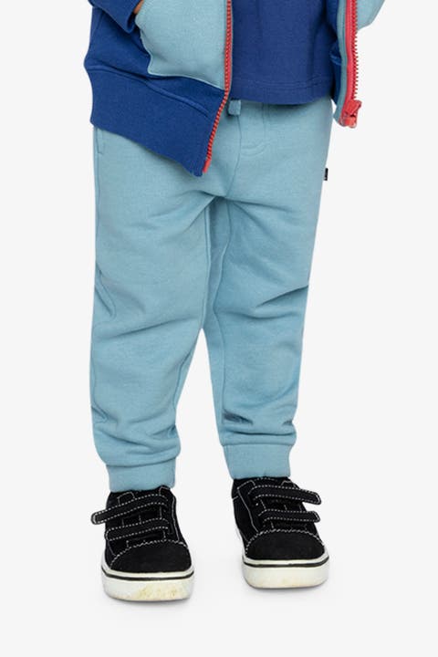 Fleece Drawstring Waist Side Pocket Sweatpants