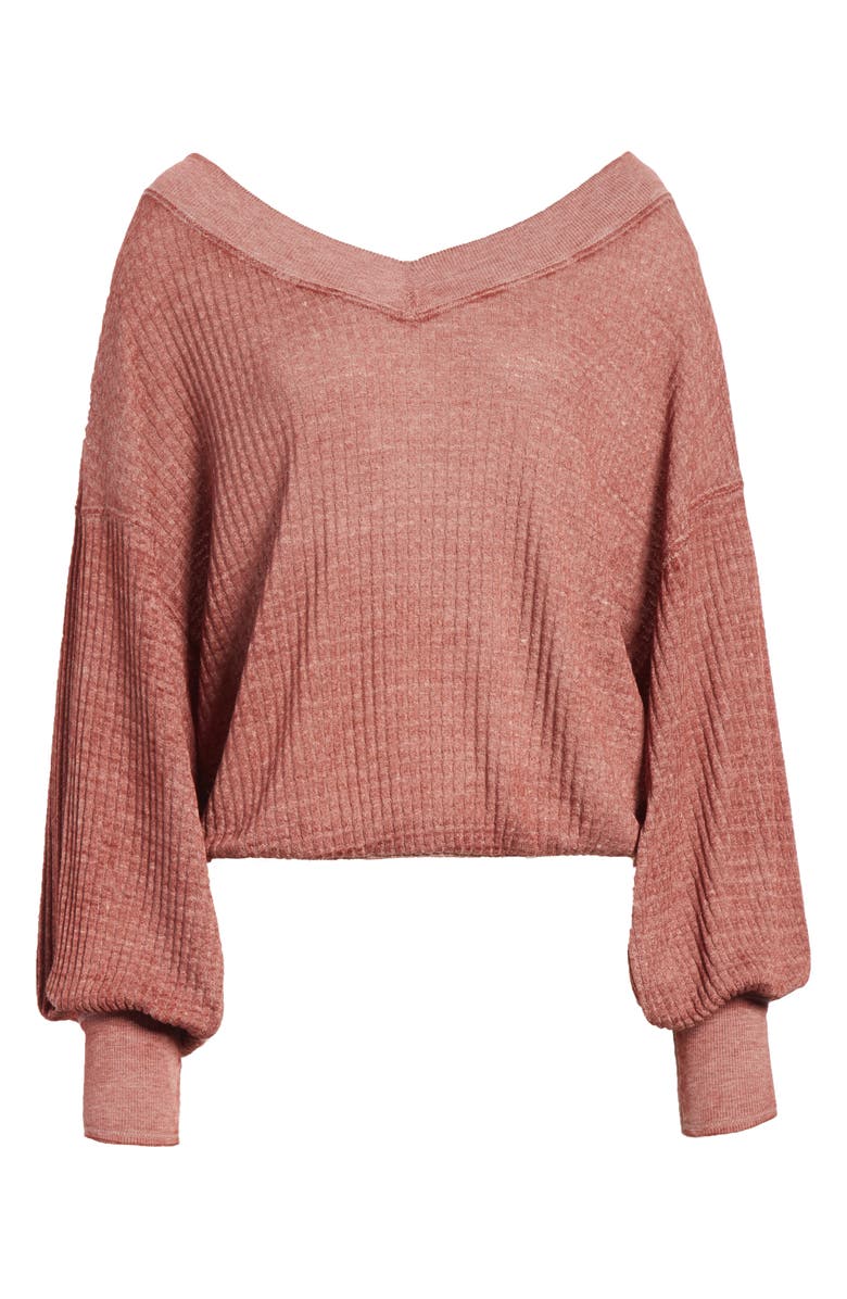 Free People We the Free by Free People South Side Thermal Top, Alternate, color,