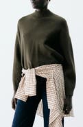 MANGO Marin Mock Neck Sweater