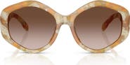 Tory Burch Kira 55mm Geometric Sunglasses