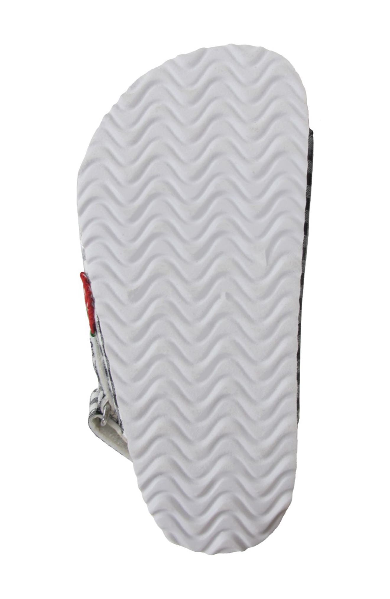 JELLYPOP Kids' Lil' Maribee Sandal, Alternate, color, White / Black