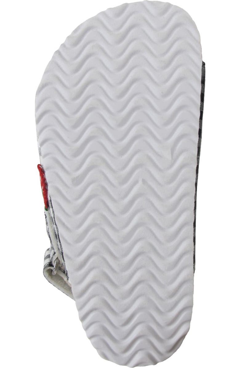 JELLYPOP Kids' Lil' Maribee Sandal, Alternate, color, White / Black