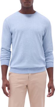 Bugatchi Cotton & Cashmere Crewneck Sweater