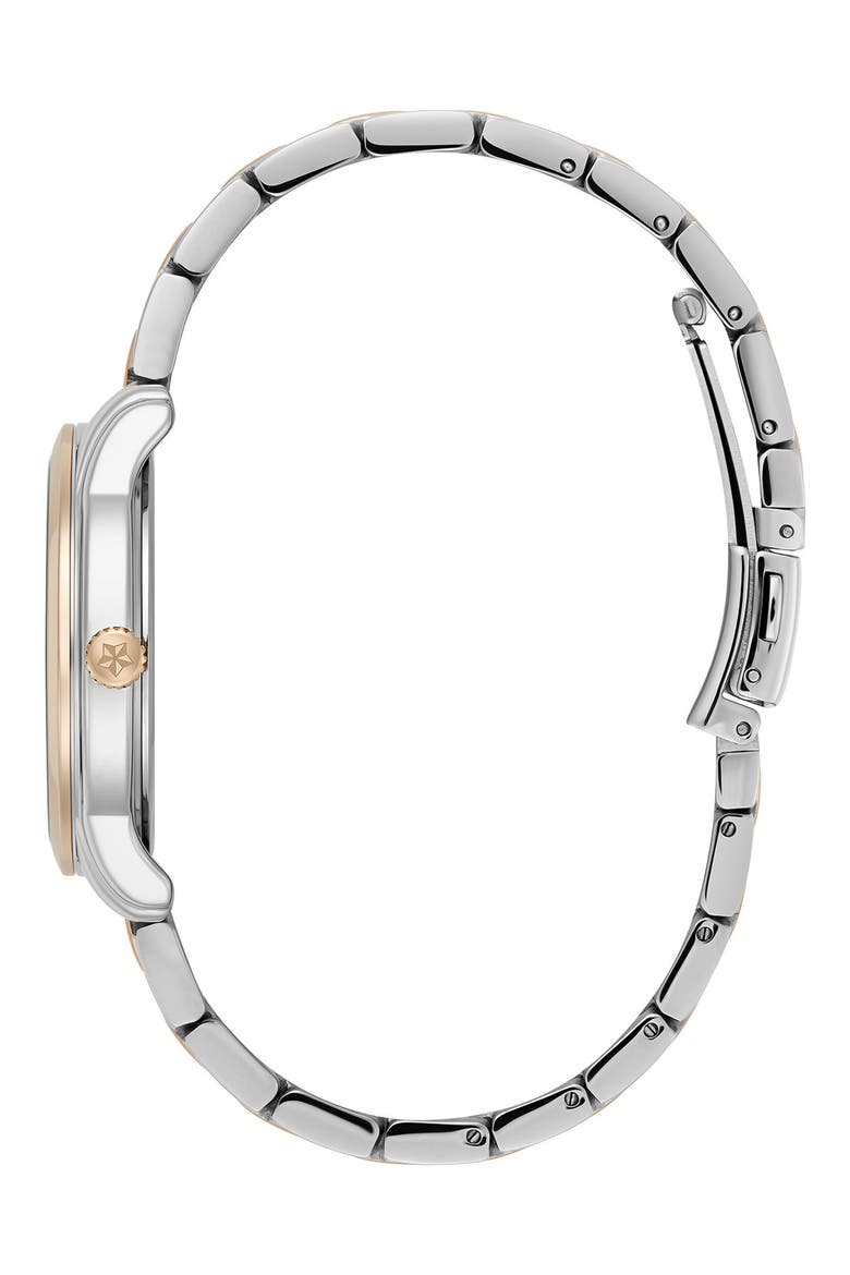 Color Wave Bracelet Watch, 36mm, Alternate, color, SILVER  PINK