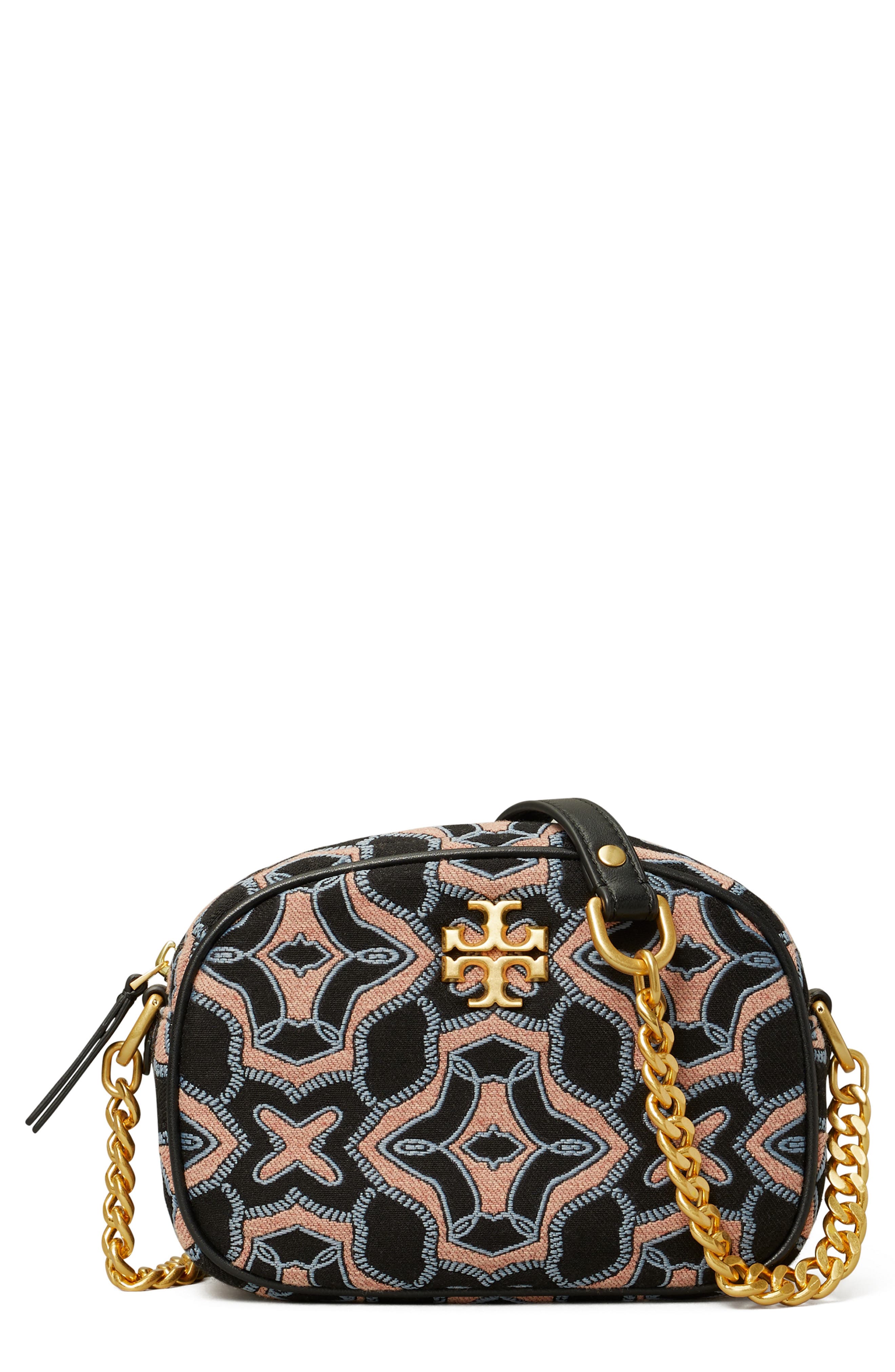 Tory Burch Kira Jacquard Camera Bag, Main, color, 