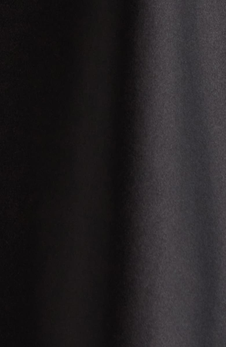 Etam Milky Lace Trim Washable Silk Camisole, Alternate, color, Black