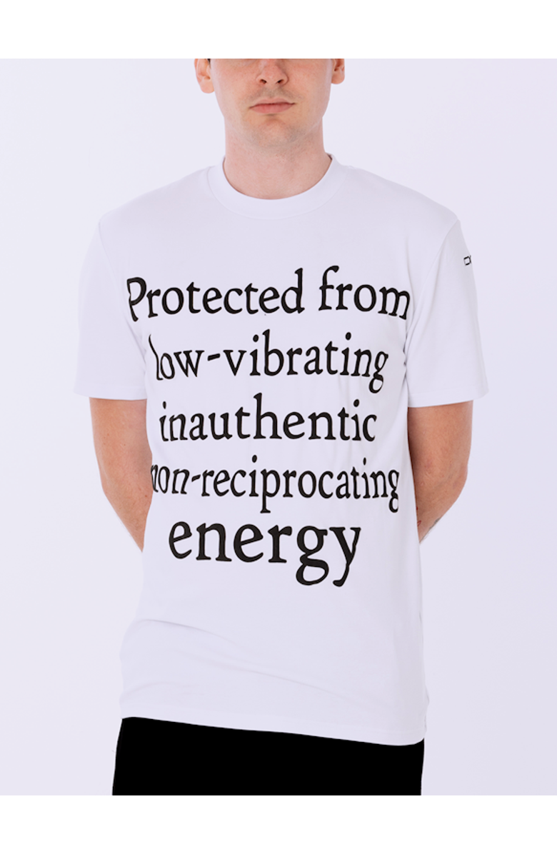 Dai Moda Protect Energy Crew Neck T-shirt, Main, color, White