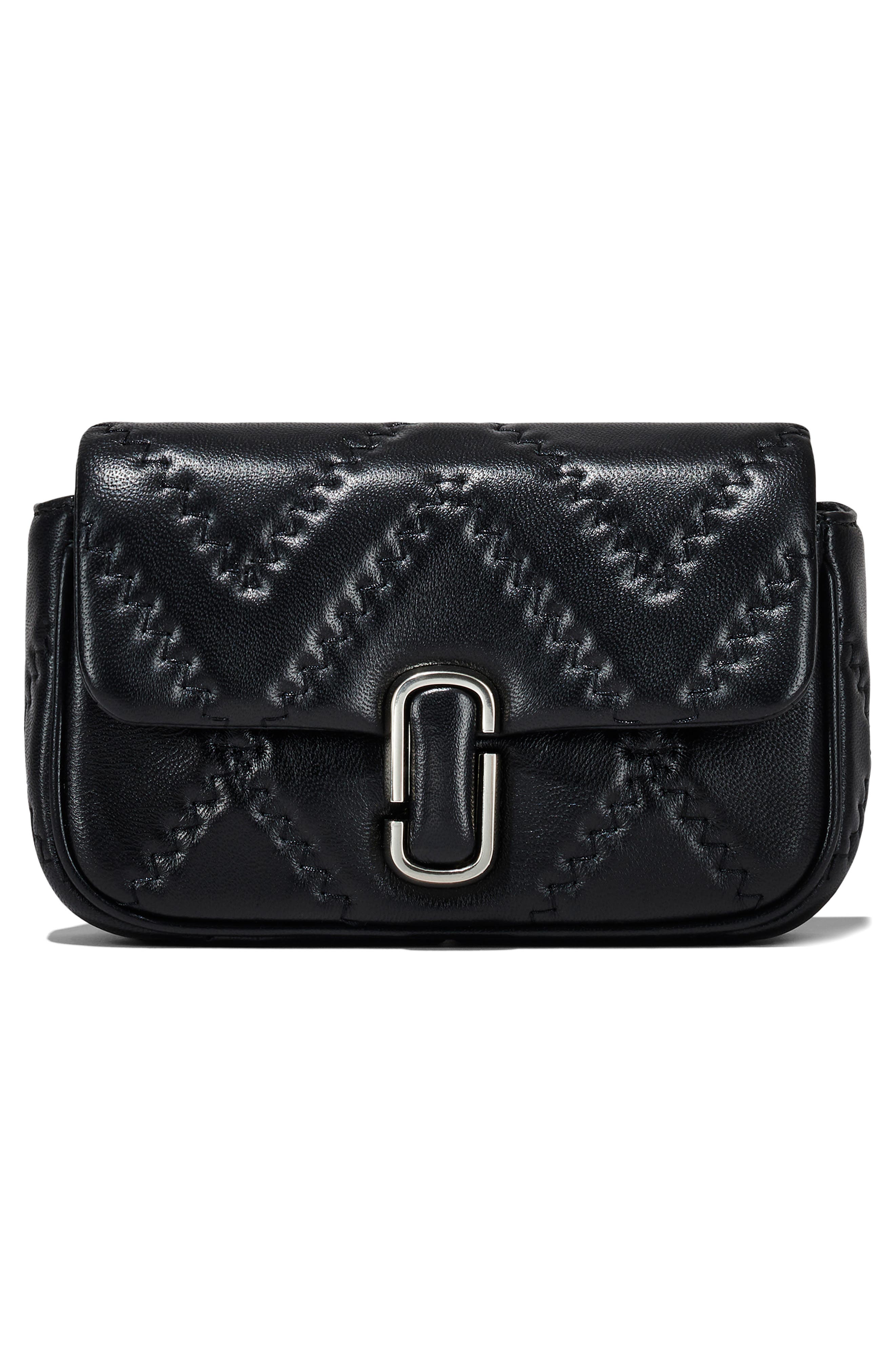 Marc Jacobs The Quilted Leather J Marc Mini Bag, Alternate, color, 