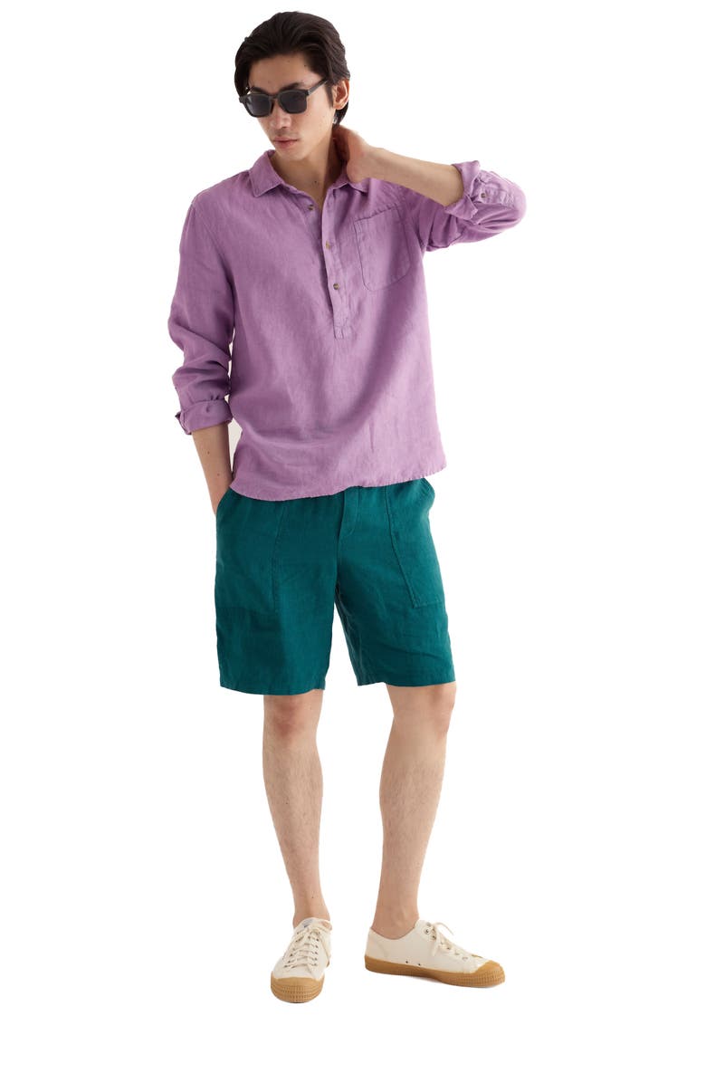 Seasalt Cornwall Artists Linen Shirt, Alternate, color,