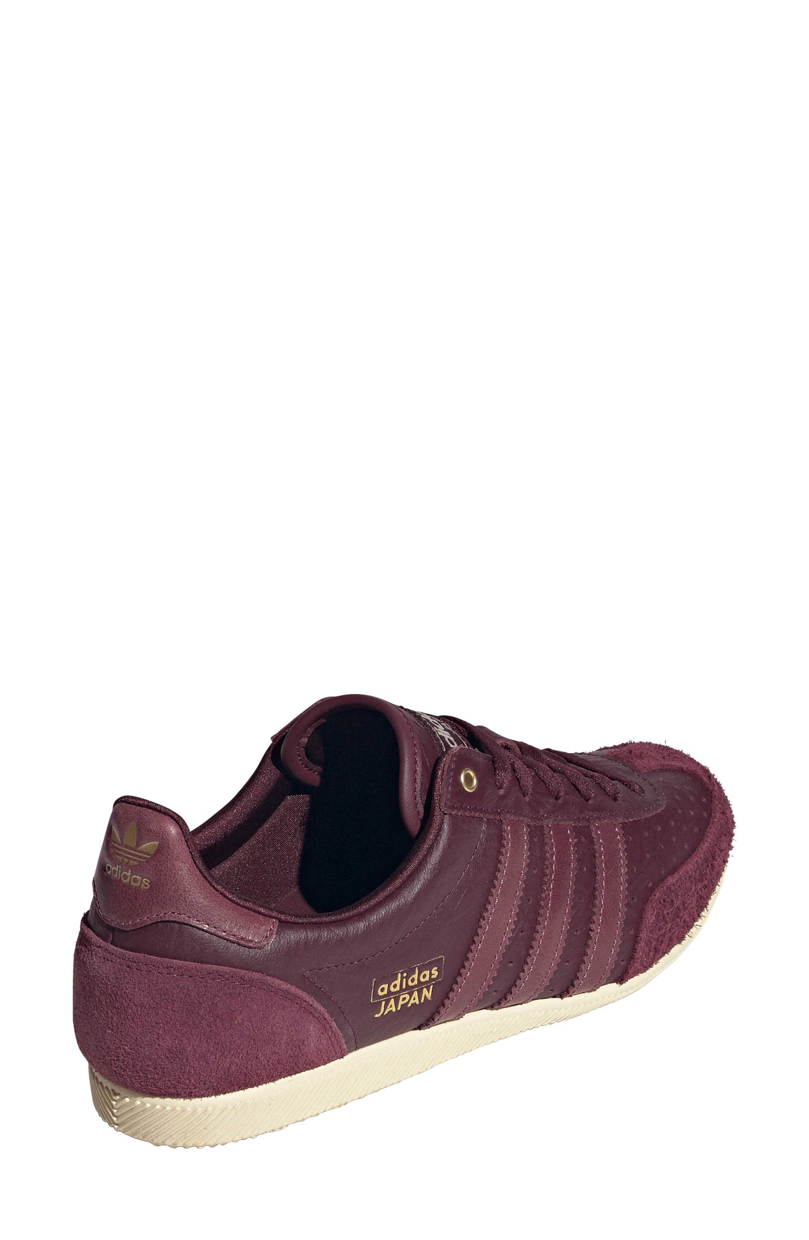 Japan Low Top Sneaker, Alternate, color, MAROON/ CRIMSON/ GOLD