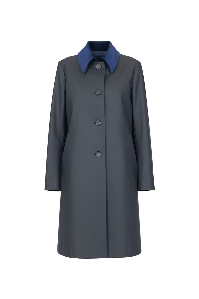 Alaine Water resistant canvas coat, Main, color, Navy