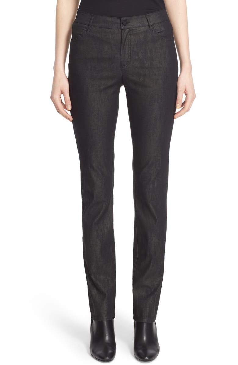 Lafayette 148 New York Thompson Jean Curvy Fit Stretch Slim Leg Jeans, Main, color,