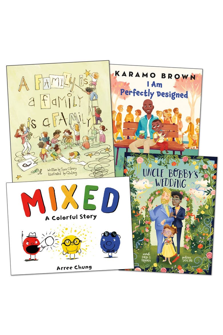 All Families Are Special Books - Set of 4, Main, color, Multicolored