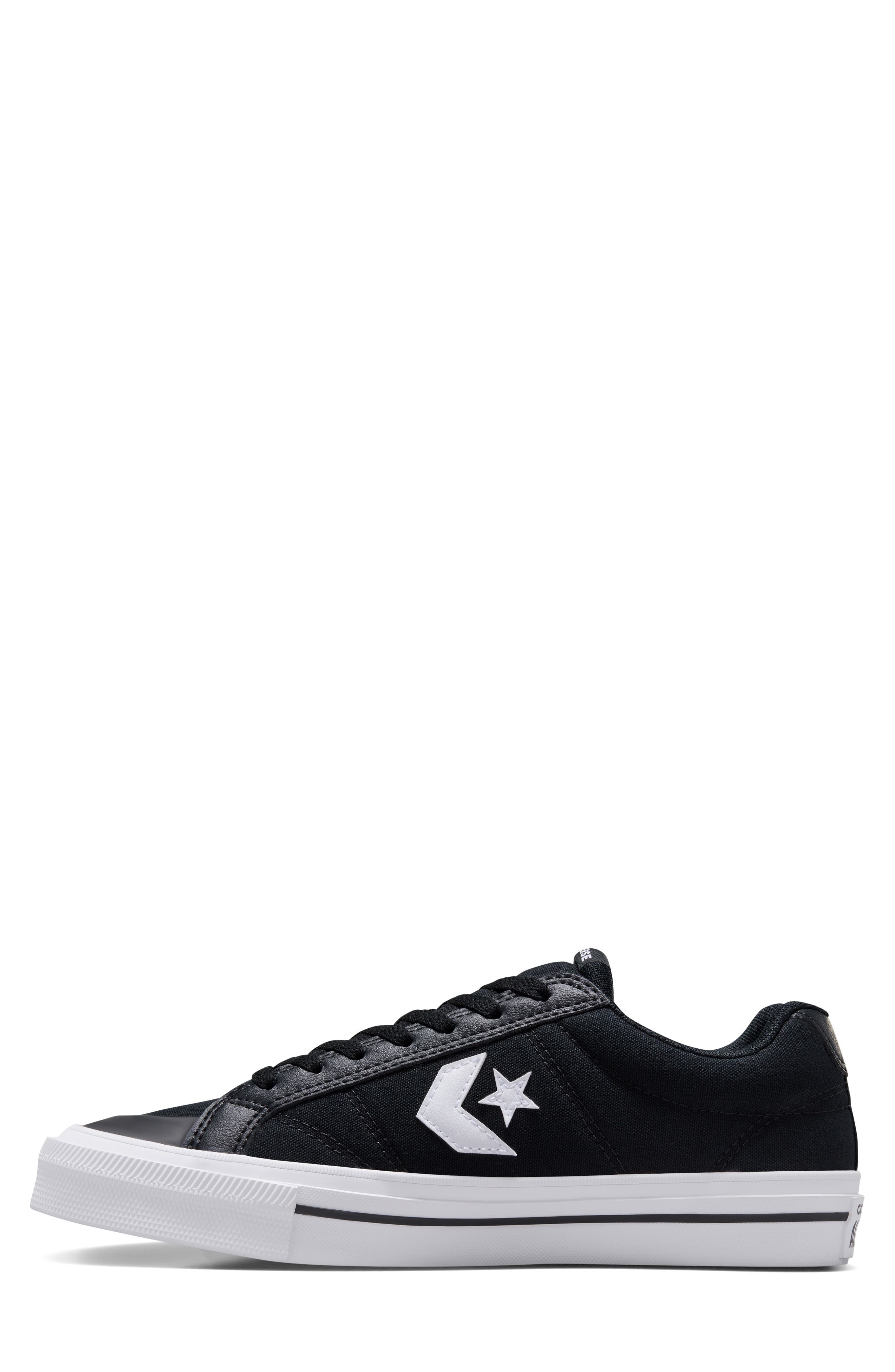 Converse Sport Casual Ox Low Top Sneaker, Alternate, color, Black/ Black/ White