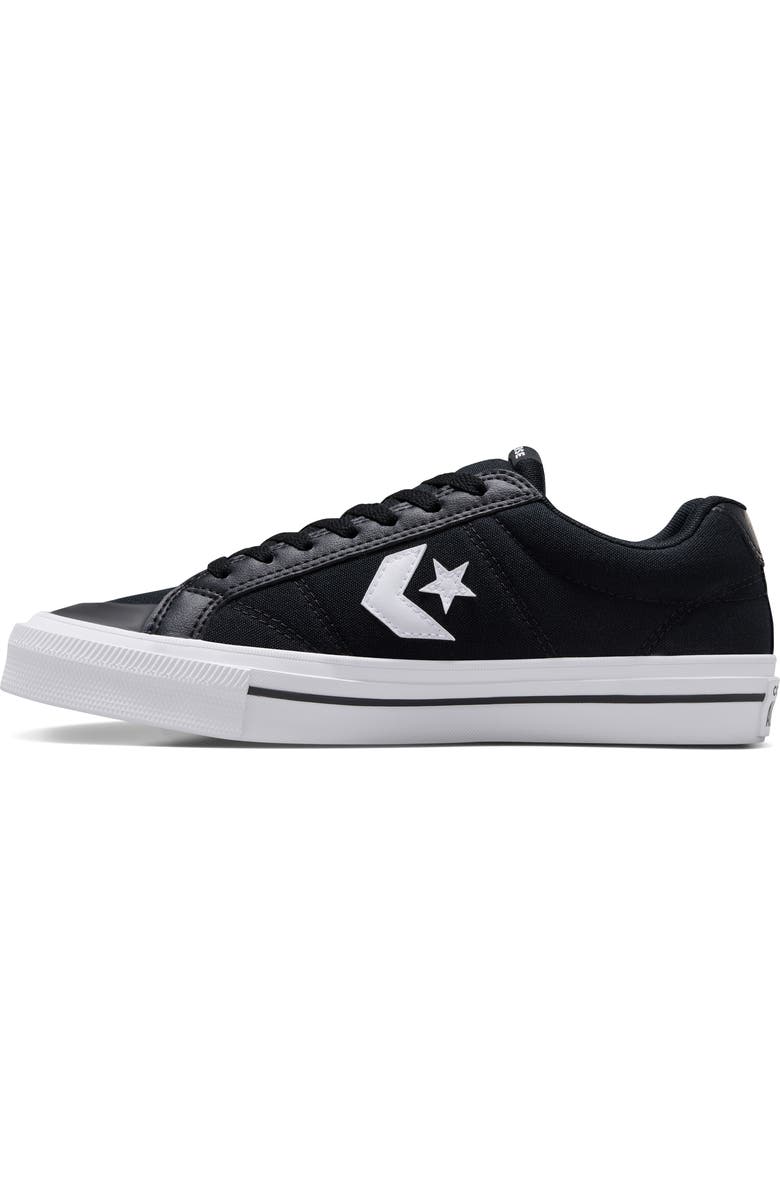 Converse Sport Casual Ox Low Top Sneaker, Alternate, color, Black/ Black/ White