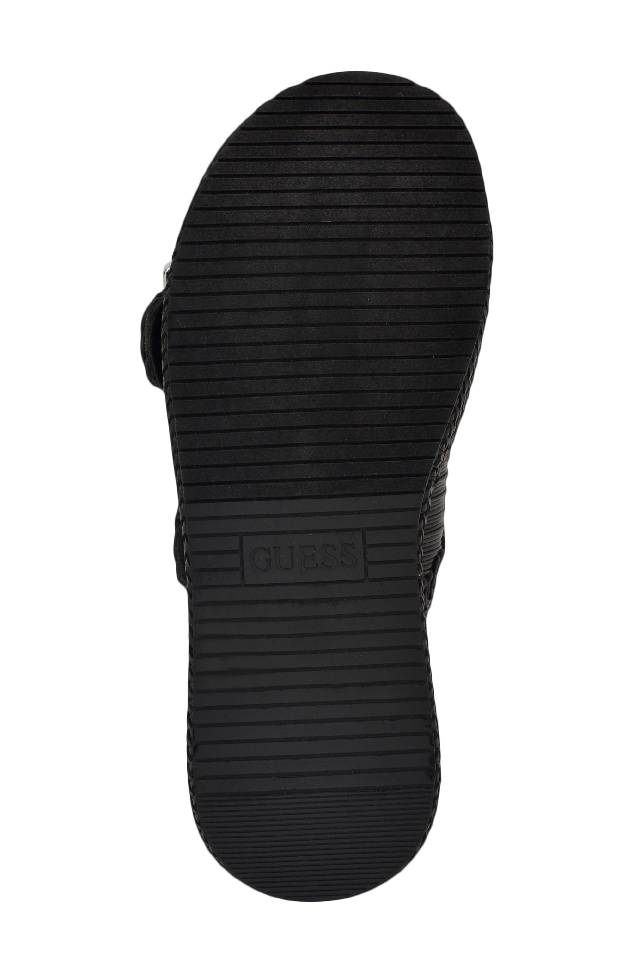GUESS Binks 2 Platform Sandal, Alternate, color, Black