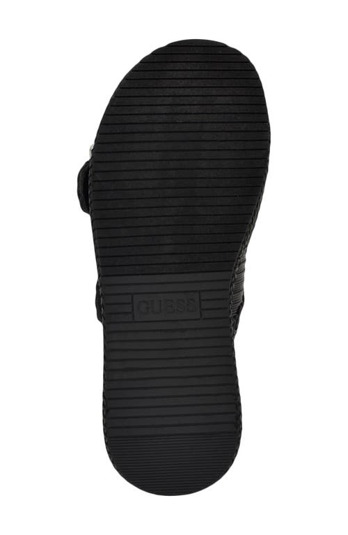 Guess Binks 2 Platform Sandal In Black