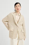 Brunello Cucinelli Blazer with dazzling net embroidery
