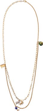 Burberry Charm Double Layer Necklace
