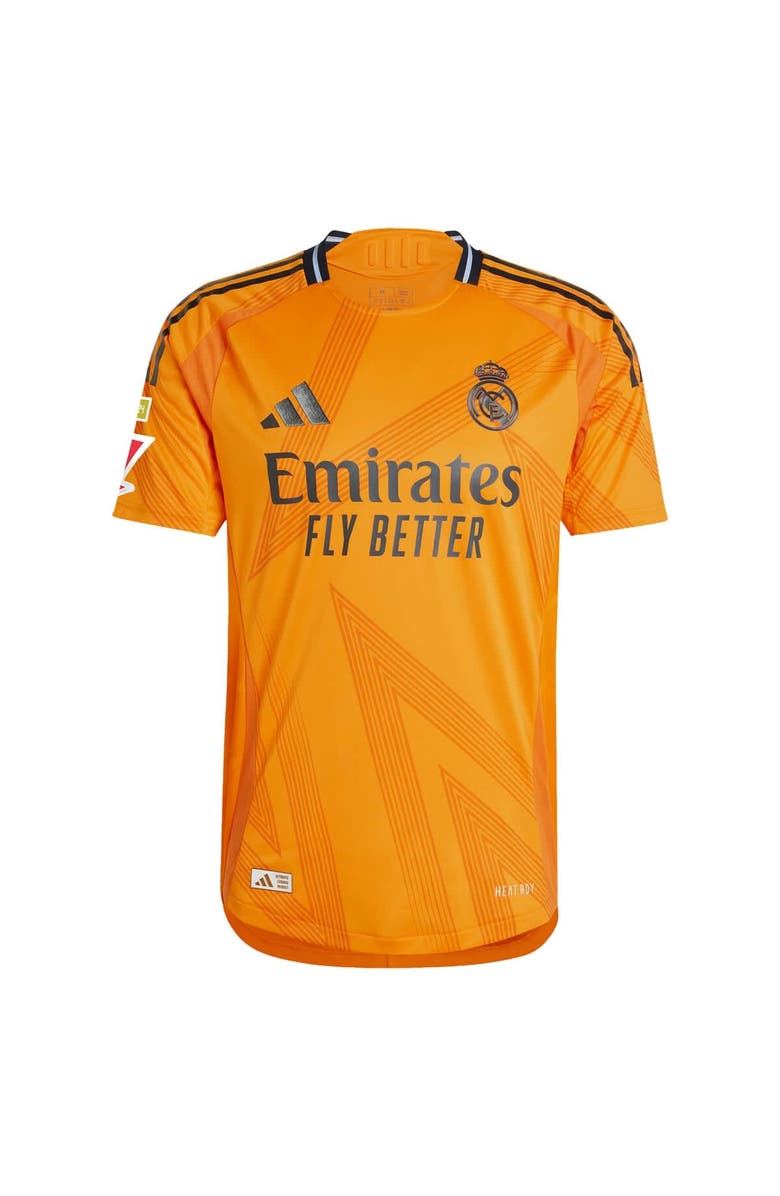 adidas Men's adidas  Orange Real Madrid 2024/25 Away Authentic Jersey, Alternate, color, 