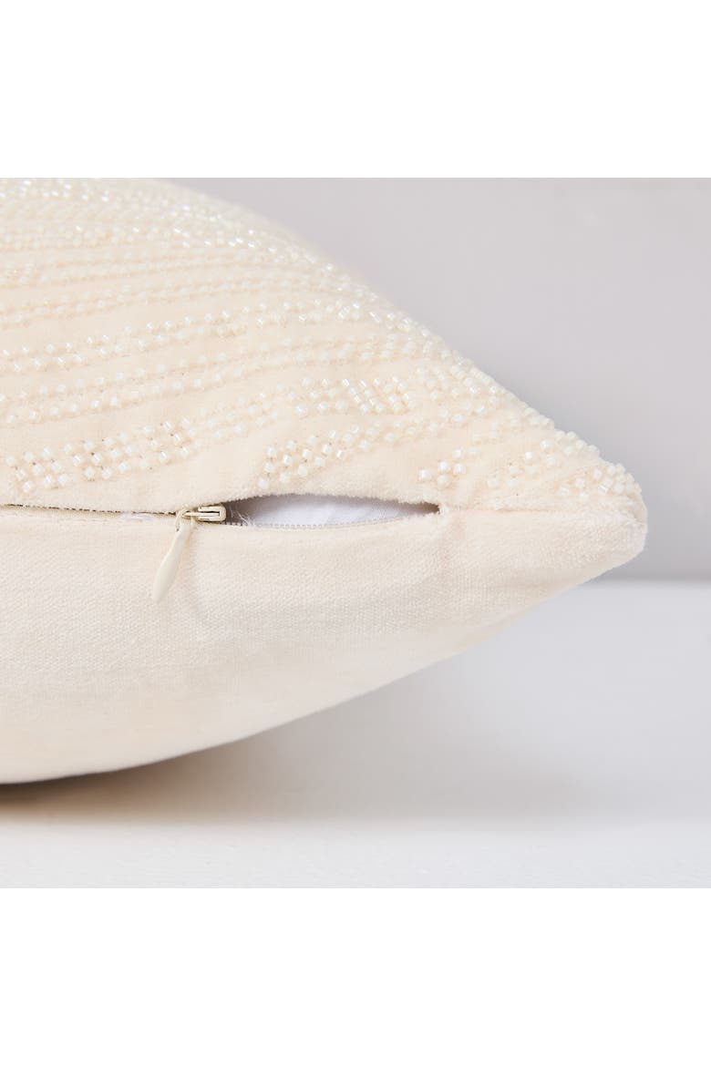 Swirls & Gills Pillow Cover, Alternate, color, Cream