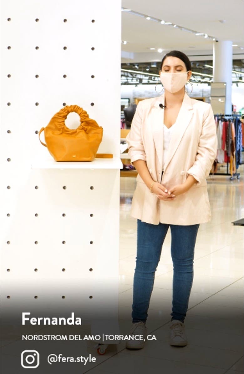 Le Scrunch Mini Leather Crossbody Bag, sales video thumbnail