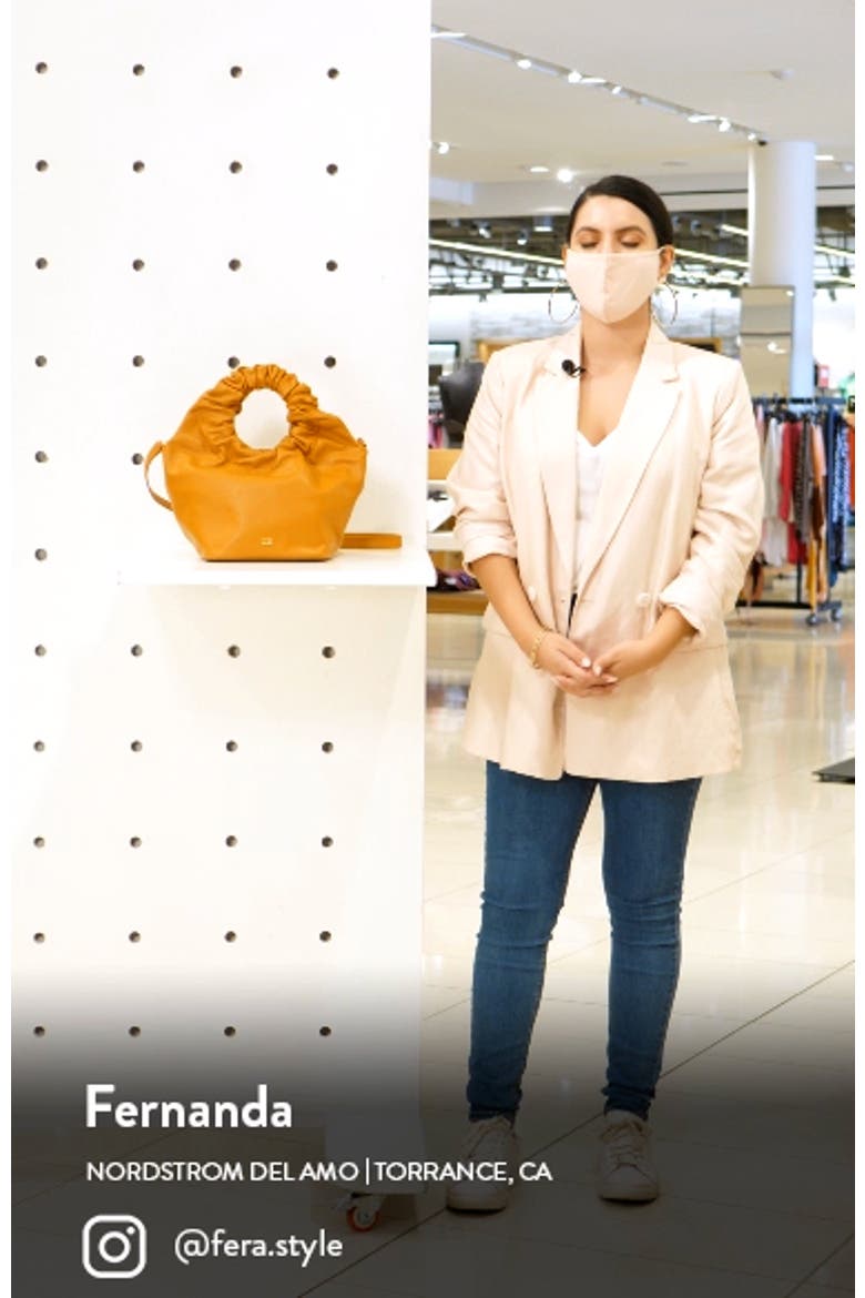 Le Scrunch Mini Leather Crossbody Bag video