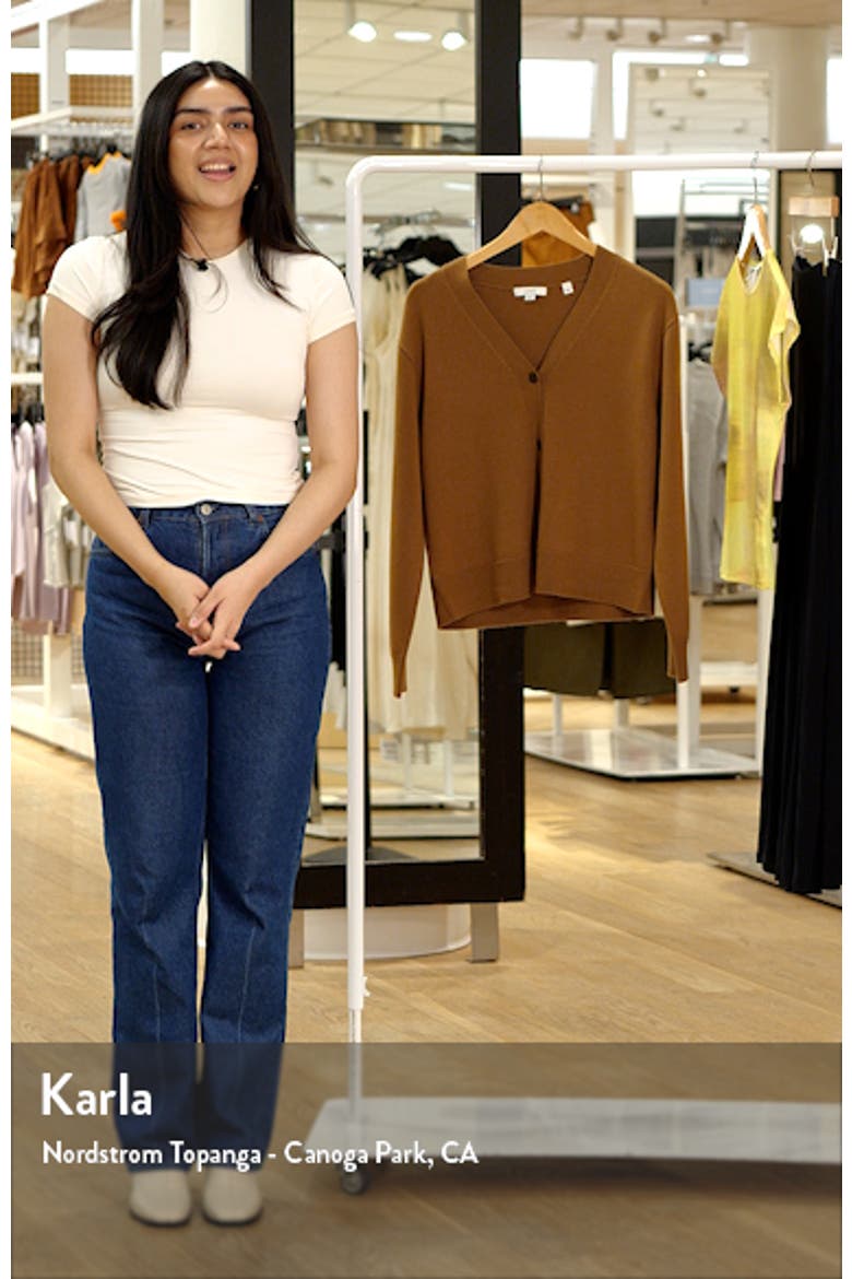 Wool & Cashmere Cardigan video
