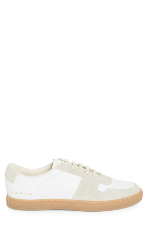 Common Projects Suede Leather Sneakers In White