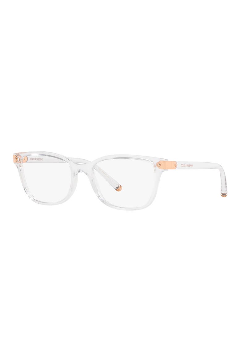53mm Butterfly Optical Glasses, Alternate, color, CRYSTAL