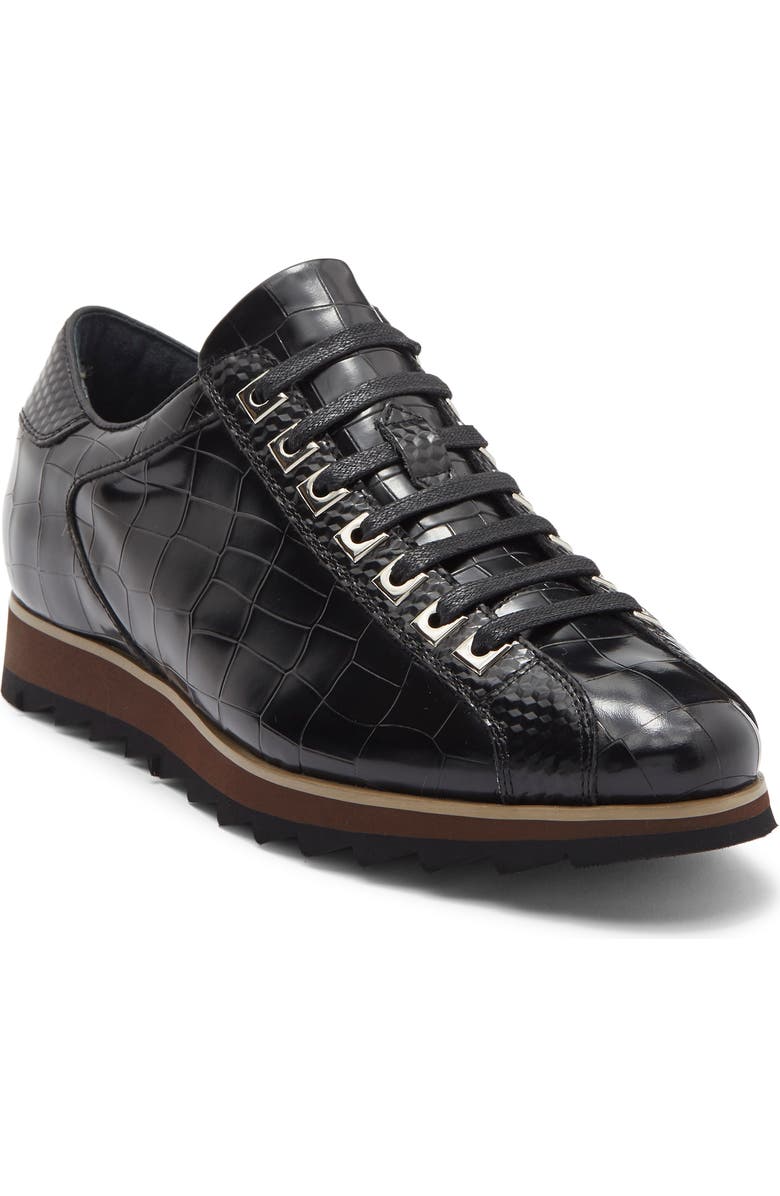 Maison Forte Memphis Sneaker, Main, color, Black