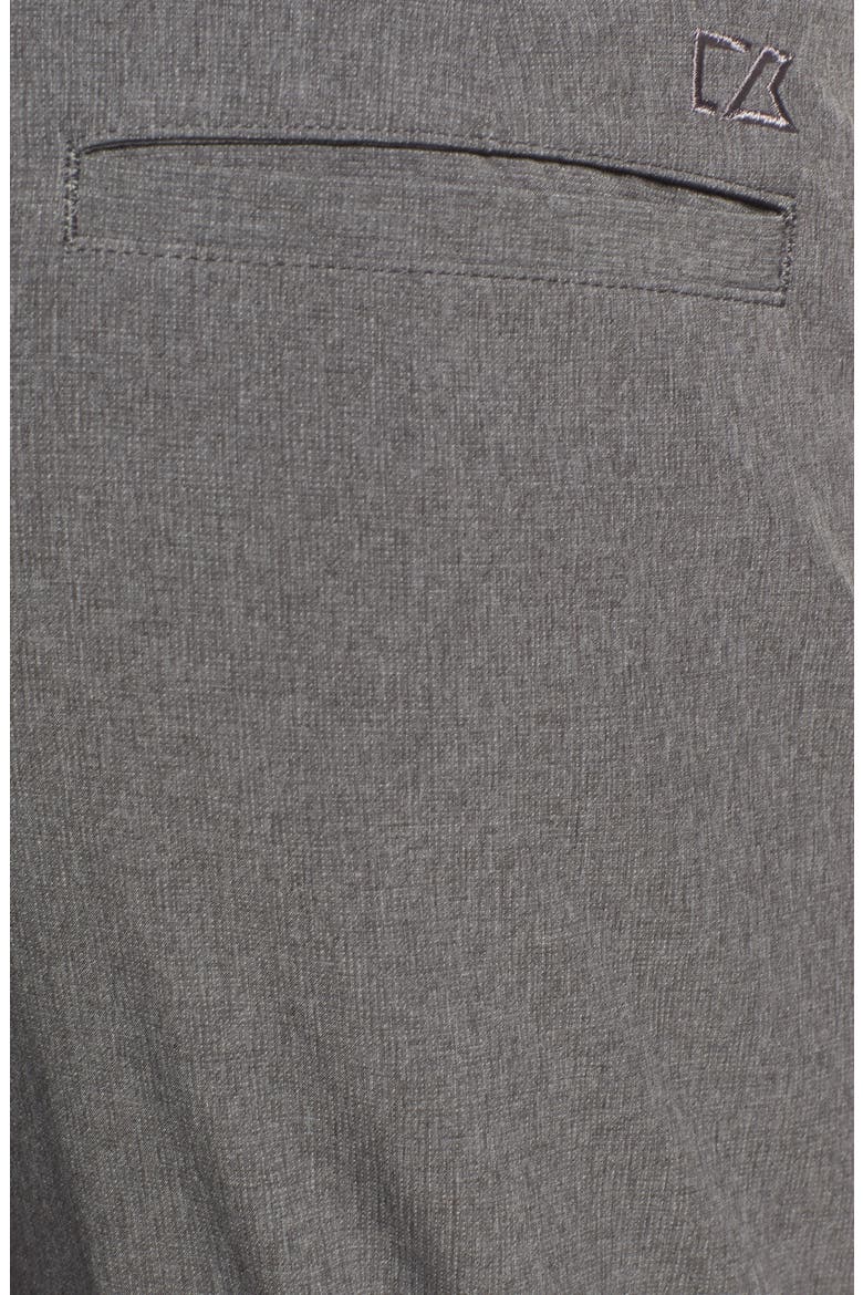 Bainbridge DryTec Flat Front Straight Leg Pants, Alternate, color, IRON GREY