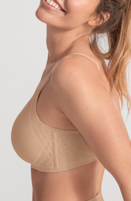 Honeylove Silhouette Wireless Bra In Sand