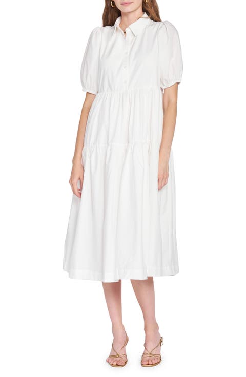 Poplin Midi Shirtdress