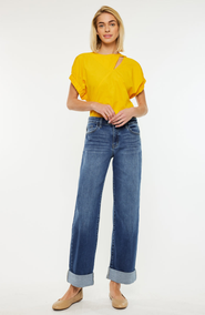 KanCan Ivanna Essentials High Rise Wide Leg Jeans
