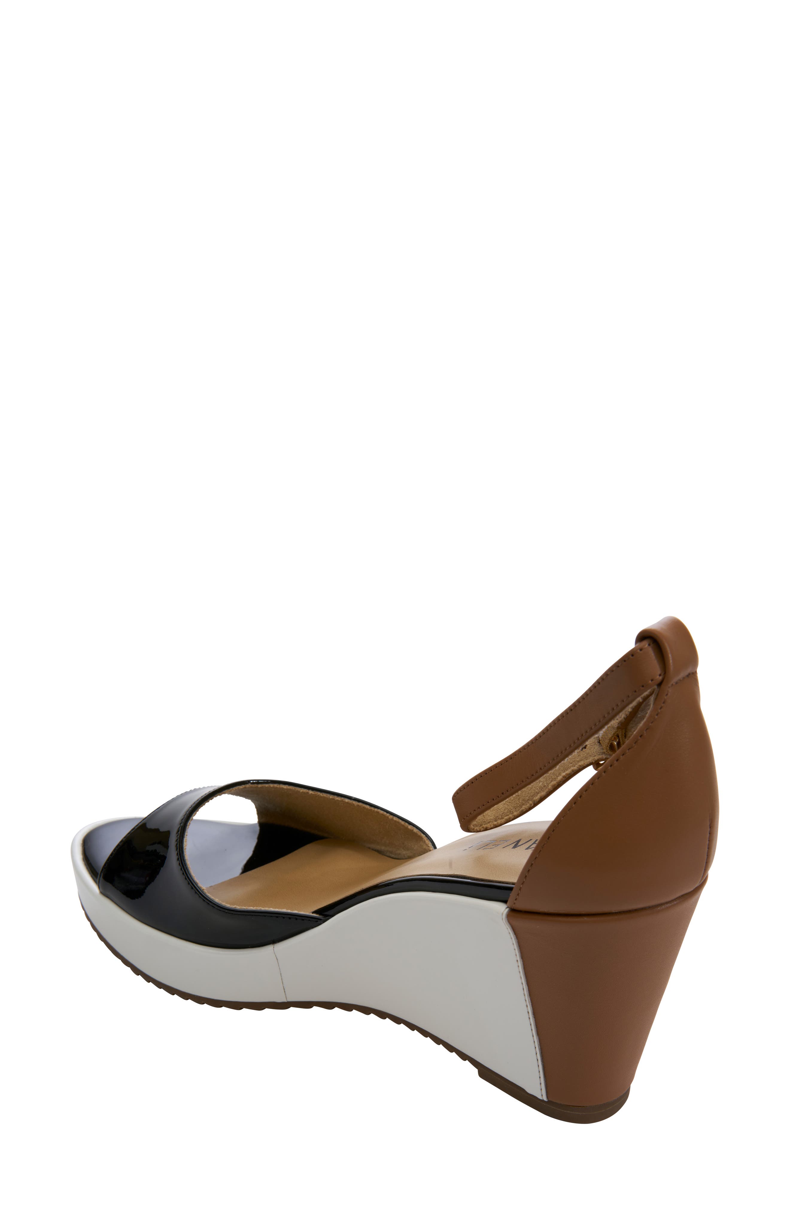 VANELi Lemy Platform Wedge Sandal, Alternate, color, Black Multi